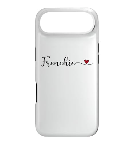 Frenchie Heart ���킢�� �菑���^�C�|�O���t�B �M�t�g �X�}�z�P�[�X iPhone Air �p
