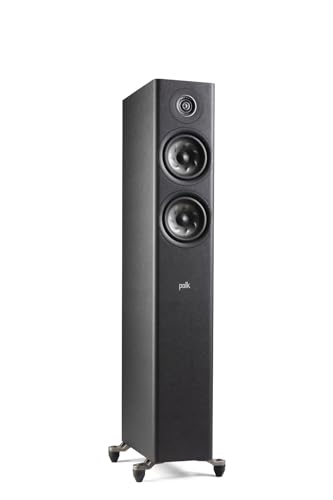 Polk Audio Reserve Series R500 Tower Speaker for Home Theater, Black - image 1