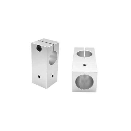 Conector cruzado de eje óptico tipo T y bloque de abrazadera de 20x20mm 3