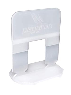 Peygran Tile Leveling System 1/32" (1MM): 300 Tile Leveling Clips for Lippage Free Tile and Stone Installation for PRO and DIY. The Most Precise and Reliable Product on The Market.