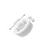 MAGICLULU 20pcs Plastic Leak Screw Seal Caps for Chemical Storage Barrels Drum Lids for Industrial Use Efficient Closure for Chemical Handling