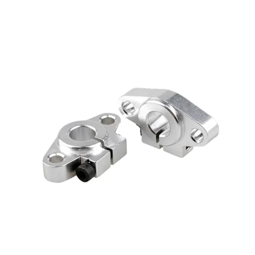 Support d'arbre de roulement linéaire SHF20 en aluminium usiné pour CNC - 4pcs