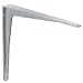 Produktbild Gedotec Schwerlastkonsole Alu Regal-Konsole | SPARTA | Tiefe: 500 mm | 1 Stück | Schwerlastträger aus Aluminium | Tragkraft 400 kg pro Paar für Wandregale | Regalträger rostfrei | Wand-Winkel