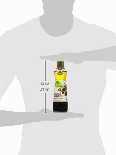 Kühne Salat-Dressing Enjoy Balsamico Vinaigrette in der Flasche, 300 ml (Packung mit 2)