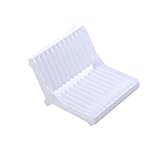 Égouttoir à vaisselle pour cuisine : la conception pliable permet un rangement pratique lorsqu'il n'est pas utilisé, support de séchage d'ustensiles