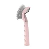 ZRJNBFDS Hundepflegekamm, Der Haare Verliert, Nadelbürste Entfernen, Slicker-Massage, Offener Knotenkamm, Haarwerkzeug, Großer Hund, Heimtierbedarf, Zubehör(Pink)