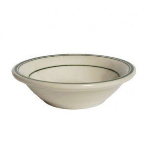 Tuxton Green Bay 3 Oz. Eggshell Fruit Dish