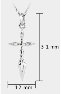 Ad211 Fate Zero フェイト ゼロ Saber セイバー 銀製 令呪 ネックレス コスプレ道具 萌え萌えコスプレ小物 コスプレ 仮装 通販 Amazon