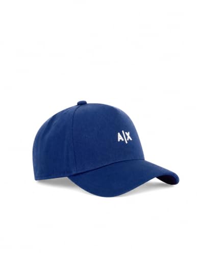 Image of Armani Exchange Men's Small Contrast Logo Baseball Hat