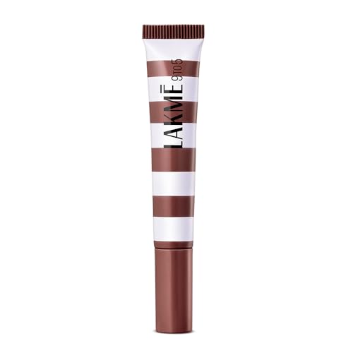 Image of Lakme 9to5 Hya Beach Edit Lip Gloss Stain -1 Chocolate Temptation, Long Lasting Stain, For Soft and Nourished Lips, with Linoleic Acid & Hyaluronic Acid, SPF 15, Non-Sticky and Lightweight, 10 ml