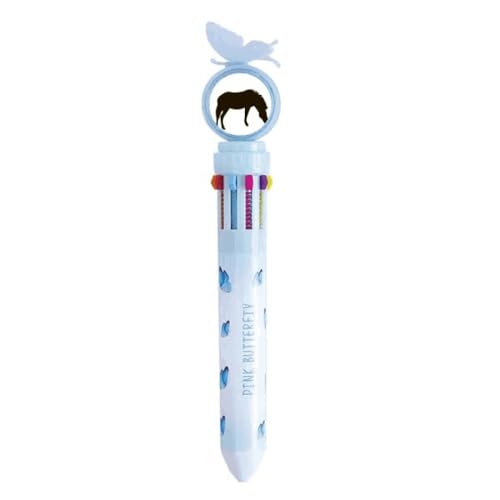 Stylo à bille rétractable multicolore no/no écriture propre sans bavure