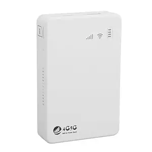 Unlocked 4G LTE WiFi Hotspot Router, 300Mbps with SIM Card Slot, 10 Devices Support, 10000mAh Battery, 5G Hotspot, Portable and Lightweight, for Travel, Business, Outdoor Use