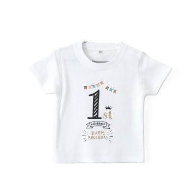 バースデー01 Tシャツ キッズ ベビー 80サイズ
