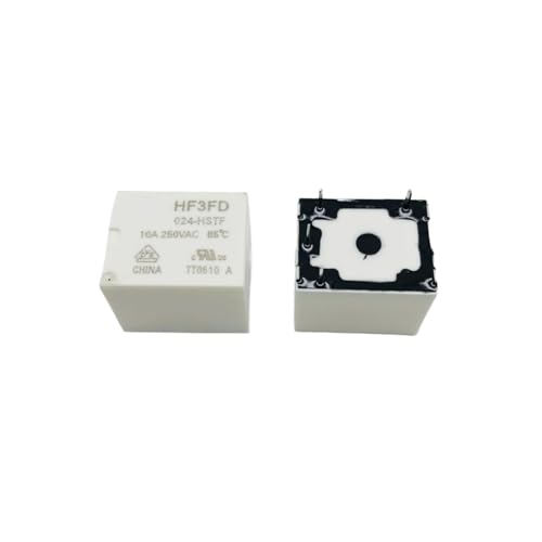Relé HF3FD 24VDC 10A250VAC micro interruptor de 4 pines normalmente abierto para PCB 3
