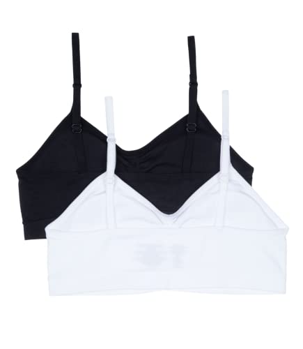 Image of Maidenform Girls Seamless Ruched Crop Bra