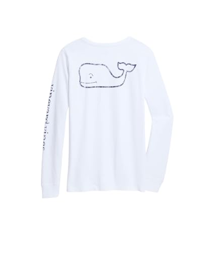 Image of vineyard vines Men's Long Sleeve Vintage Whale Pocket T-Shirt