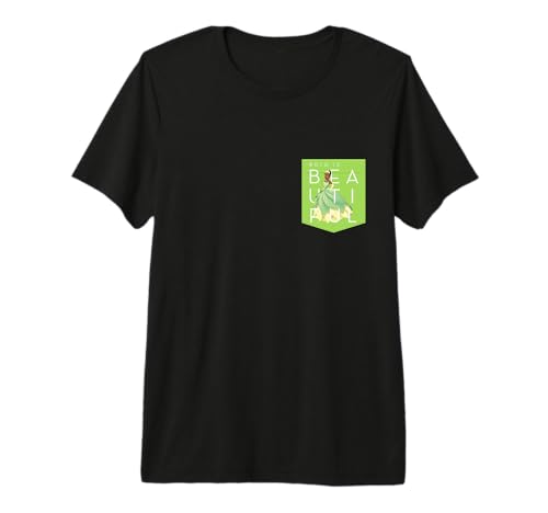 T-shirt Tiana Disney Princess t-shirt femme mode coton haut de gamme noir