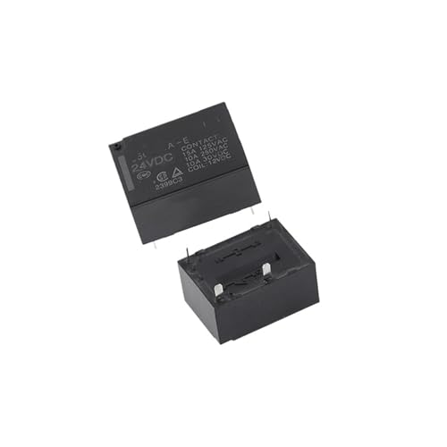 Relé de potencia 24V G5CA-1A-EA para automatización domótica y control de climatización en casa
