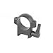Burris Optics Weaver Style Zee Rings, Solid Steel, Top and Bottom Matched for Strength and Fit, 1 Inch, Medium, Matte Black, Quick Detach (420034)