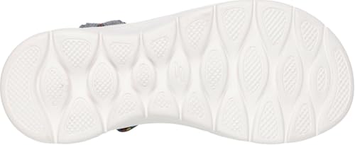 Skechers - Womens Go Walk Flex Andie Sandals, Color Navy, Size: 7 M US3