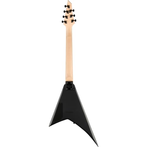 Jackson Rhoads JS22 HT 7-string Electric Guitar - Satin Black - Thumbnail 3