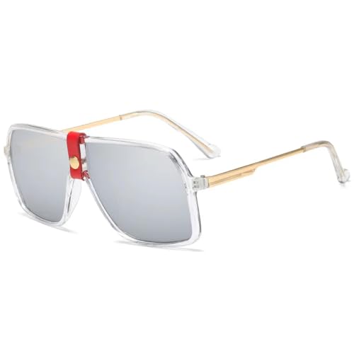 Lunettes de soleil de luxe pour femmes accessoire mode décontracté miroir