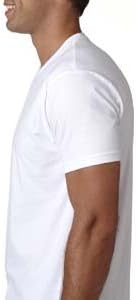 Next Level Mens Cotton Crew - White - M - (Style # 3600 - Original Label) - Image 3