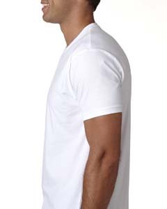 Next Level Mens Cotton Crew - White - L - (Style # 3600 - Original Label)3