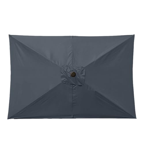 Toldo para sombrillas de terraza lona rectangular de recambio 2x3 metros impermeable exterior