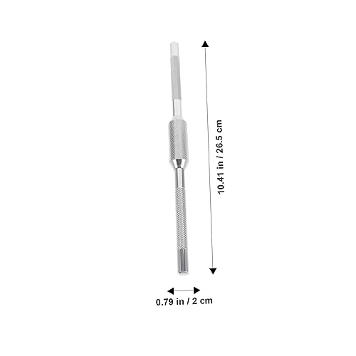 Soporte extensible para cowbell de doble varilla para batería, soporte ajustable para percusión, construcción robusta de acero, incluye hardware de montaje miniatura 3