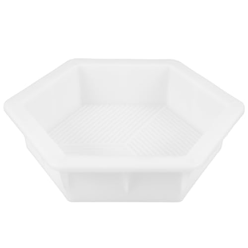 TOYANDONA Kiesstabilisator Betonform Für Gartenwege Sechseckige Pflasterformen Hohlzementform Für Rasen Und Terrassenfundament Wiederverwendbare Betonschalung Diy-wegeform Pflasterbett Schup