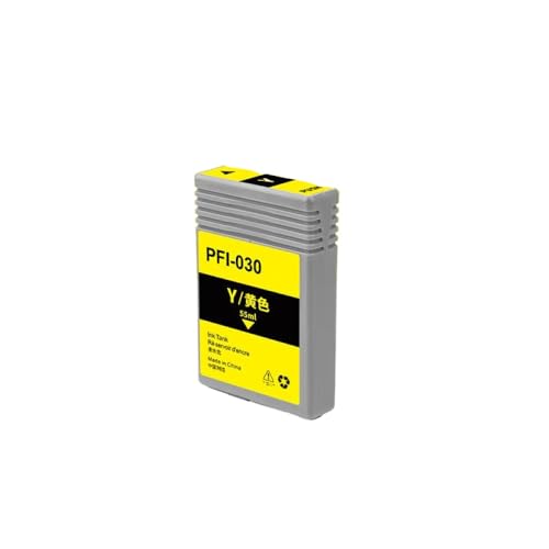 Cartouche PFI-030 Y jaune compatible pour remplacer l'encre des traceurs TM-240 TM-340 TA-20