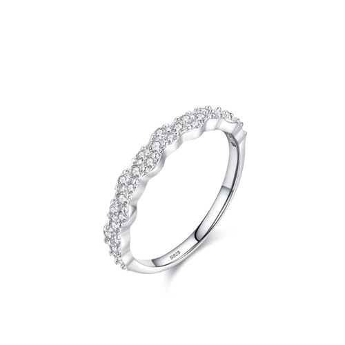 Bague en argent 925 femme ondulée pour sublimer vos tenues et grandes occasions