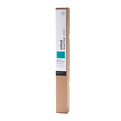 Cricut 5'x25" Venture Smart Permanent Vinyl Aqua Blue