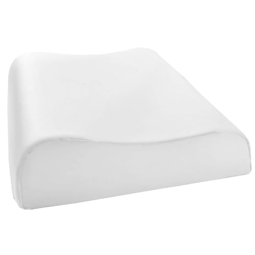 Image of 100% Tencel Lyocell Pillowcases | Cooling Pillowcases for Memory Foam, Cervical, Neck and Contour Pillows | Softer Than Cotton and Linen (White - 2 Pack, 20 inch x 12.5 inch x 4 inch /3 inch)