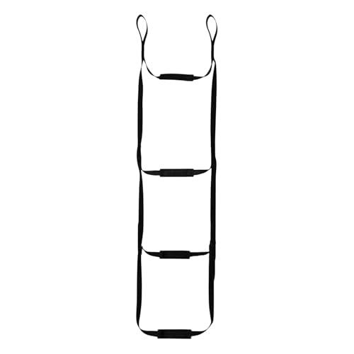 Furtryvl Échelle en Corde Portable pour Adultes | Outil Multifonctionnel de Bateau et d'arbre, Légère pour Aire de Jeux, Escalade en Plein air et Spéléologie