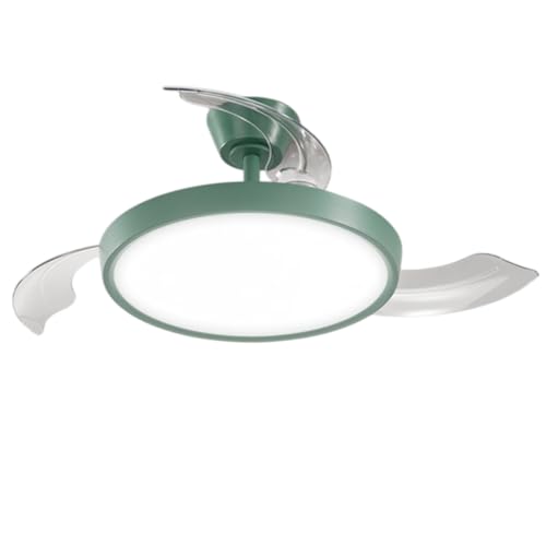 Ventilateur de plafond avec LED vertes Perenz pour rafraîchir et illuminer