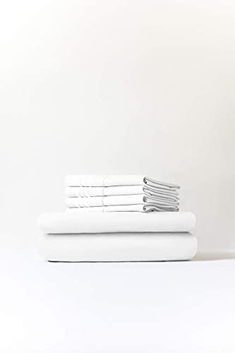 Extra Deep Pocket Sheets - 6 Piece Sheet Set - King Size Sheets Deep Pocket - Extra Deep Bed Sheets - Deep King Fitted Sheet Set - Super And Ultra Deep Sheets - For Deep Pockets Mattress - Fits Easily #TOP2