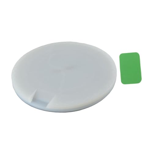 rockible Table Tennis Rubber Cutting Rotating Platform Ping Pong Paddles DIY Tool Flat Professional Diameter 22cm PE Board Accessory