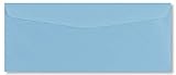50 Color Blue #10 Business Envelopes, 9.5