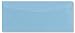 50 Color Blue #10 Business Envelopes, 9.5" x 4.125", Standard Flap