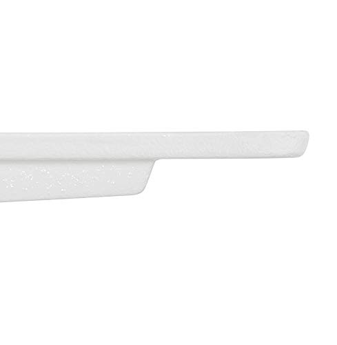 ALTEREGO Pied de Table Rond 'Cortado' 110 en métal Blanc intérieur/extérieur
