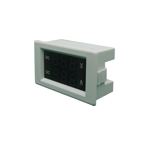 Amperímetro y voltímetro digital LED con sensor de panel probador CC 0-100V protección 600V