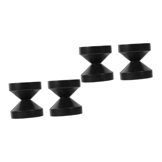 2 Juegos Dispositivo de cama superior Anti-ruido fijador de cabecera ajustable marco de cabecero de pared tope de marco de cama roscado tope de marco de cama ajustable hilo Eva