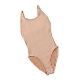 Body gainant femme justaucorps danse combinaison sculptant dos nu chair...