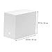 CAXUSD Simple Organizer Box Sturdy Desktop Storage for Sundries Capacity Convenient Desk Organizer for Home and Office Use Modern Design Lightweight and Reliable