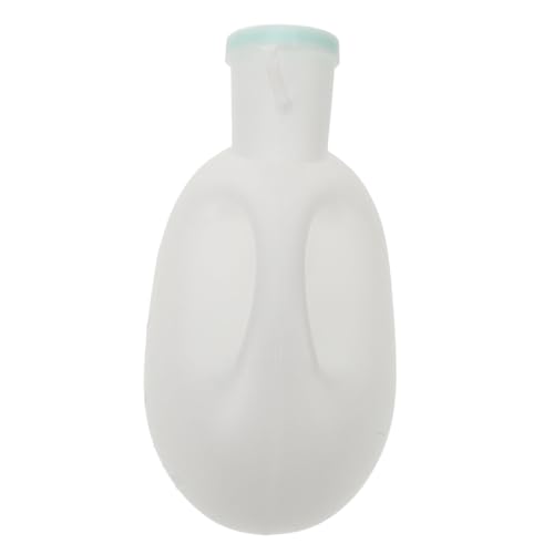 VERDANVERSE Urinario Plástico para Hombres con Tapa Gran Capacidad Portátil y Resistente Diseño Ergonómico para Uso Cómodo Emergencias y Hospital