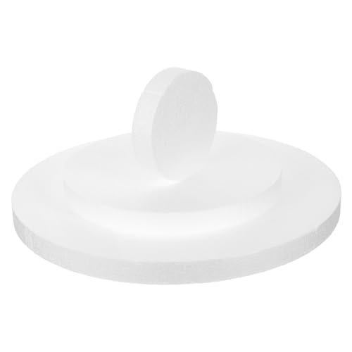 Veemoon Cake Foundation Pcs Round Foam Cake Dummies Cm Cm Cm Versatile Dummy Molds for Events