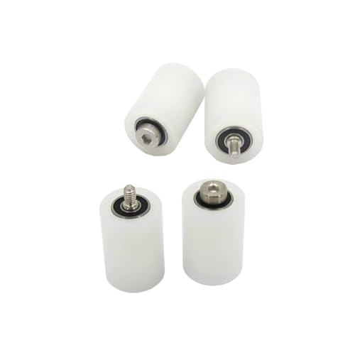 Rouleau en nylon BST680030-45C1L9M8 à filetage externe pour guidage et roulement - 6