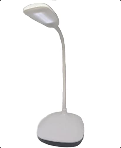 LUMINARIA DE MESA FLEXIVEL RECARREGAVEL USB COM SENSOR TOUCH 18 LEDS